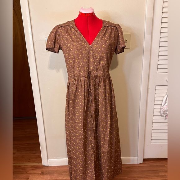 Excellent Used Condition Christy Dawn Dawn Dress, Magenta Blooming Vine, S - Picture 3 of 14